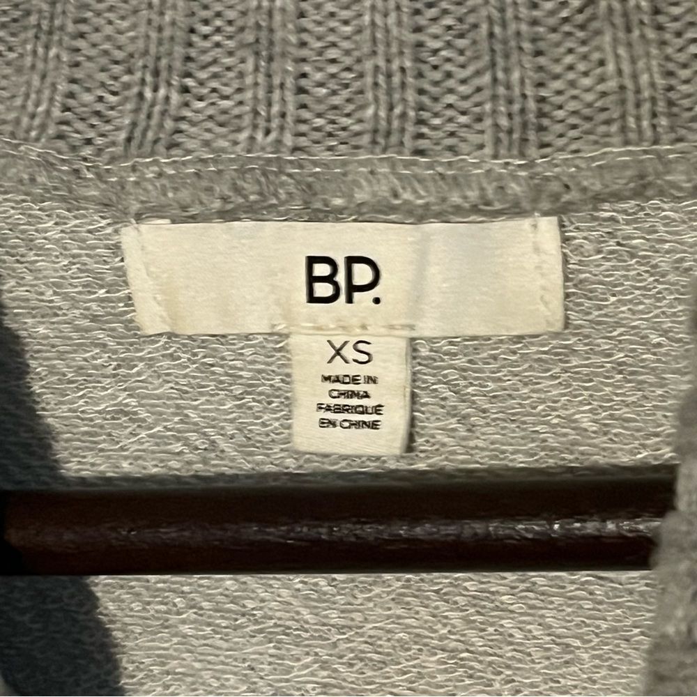 Nordstrom BP Grey Turtleneck Sweatshirt - Picture 5 of 6